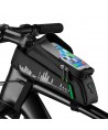 Rockbros 029-1BK bicycle bag for frame with phone cover - black