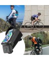 Rockbros 029-1BK bicycle bag for frame with phone cover - black