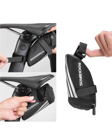 Rockbros C28 bicycle bag under the saddle - black