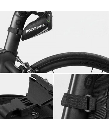 Rockbros C28 bicycle bag under the saddle - black