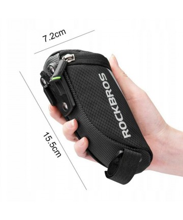 Rockbros C28 bicycle bag under the saddle - black