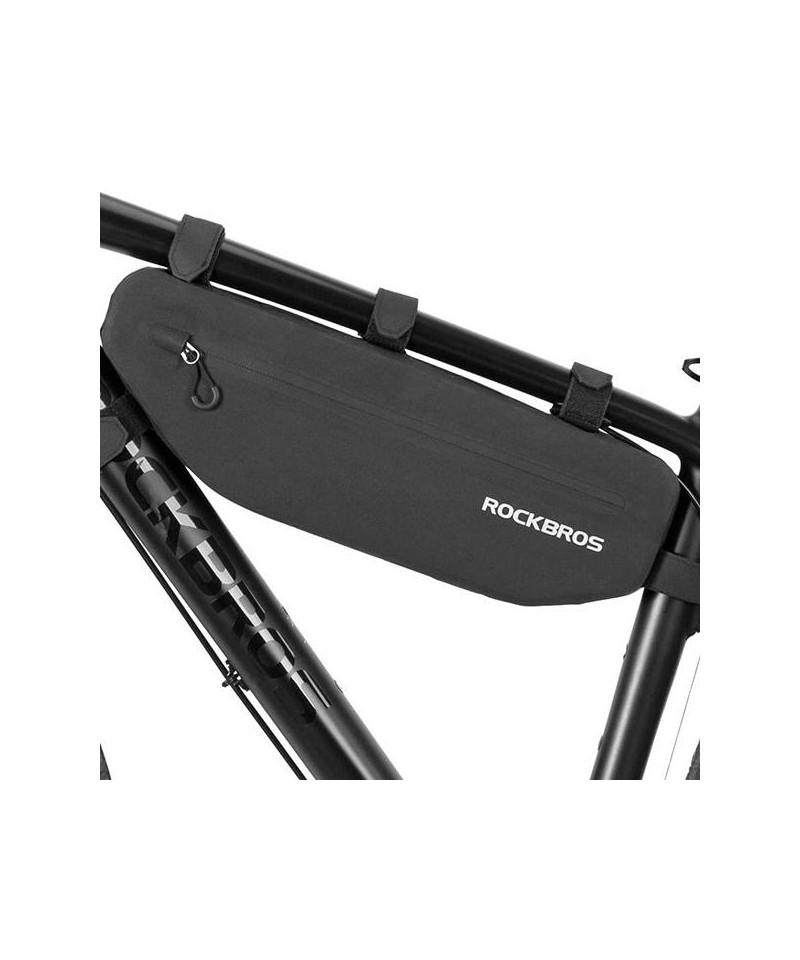 Rockbros AS-043 bicycle bag with Velcro 3l - black