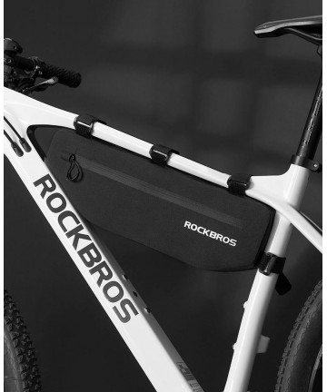 Rockbros AS-043 bicycle bag with Velcro 3l - black