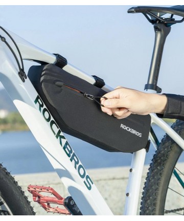 Rockbros AS-043 bicycle bag with Velcro 3l - black
