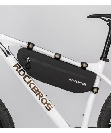 Rockbros AS-043 bicycle bag with Velcro 3l - black