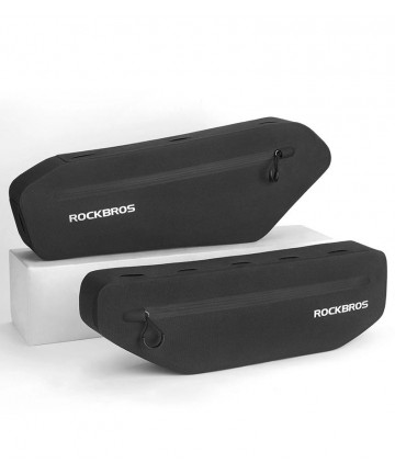 Rockbros AS-043 bicycle bag with Velcro 3l - black