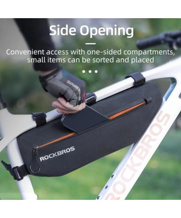 Rockbros AS-043 bicycle bag with Velcro 3l - black