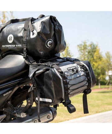 Rockbros AS-010BGR motorcycle bag, waterproof - gray