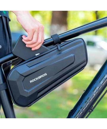 Rockbros B66 waterproof bicycle bag for frame - black