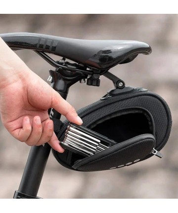 Rockbros C40 bicycle bag under the saddle - black