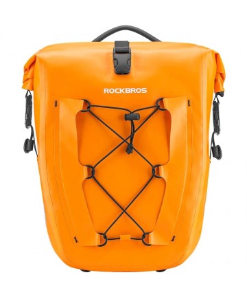 Rockbros 30140022003 waterproof bicycle bag for trunk - orange