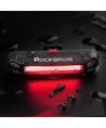 Rockbros A54BK Rear Bike Light + Micro USB - USB-A Cable - Black