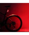 Rockbros A54BK Rear Bike Light + Micro USB - USB-A Cable - Black