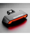 Rockbros LKWD-R1 Rear Bike Light with Laser and Remote Control + Micro USB - USB-A Cable - Black