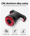 Rockbros Q5 Rear Bike Light with Intelligent Stop System - Black