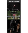 Rockbros Q5 Rear Bike Light with Intelligent Stop System - Black