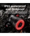 Rockbros Q5 Rear Bike Light with Intelligent Stop System - Black