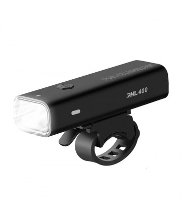 Rockbros 24310006001 Front Bike Light 400 lm + Micro USB Cable - USB-A - Black