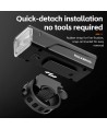 Rockbros 24510003001 Front Bike Light 260 lm + USB-C - USB-A Cable - Black