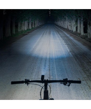 Rockbros 24510003001 Front Bike Light 260 lm + USB-C - USB-A Cable - Black