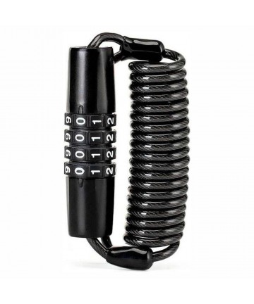 Rockbros T609 bicycle lock with 1.5 m combination - black