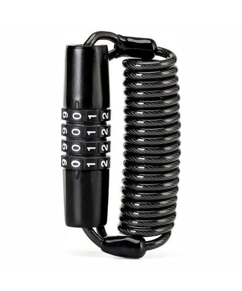 Rockbros T609 bicycle lock with 1.5 m combination - black