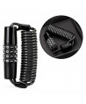 Rockbros T609 bicycle lock with 1.5 m combination - black