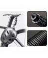 Rockbros T609 bicycle lock with 1.5 m combination - black