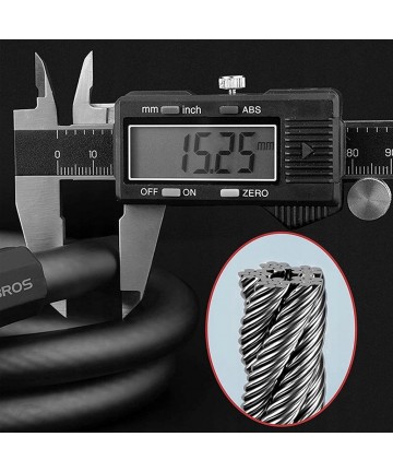 Rockbros RKS507-1BK bicycle lock with combination 1.8 m - black