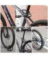 Rockbros RKS507-1BK bicycle lock with combination 1.8 m - black
