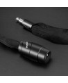 Rockbros 3230002001 bicycle lock with combination and key - black