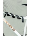 Rockbros 3230002001 bicycle lock with combination and key - black