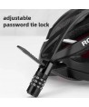 Rockbros 3240001001 bicycle lock for 0.5 m combination - black