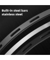 Rockbros 3240001001 bicycle lock for 0.5 m combination - black