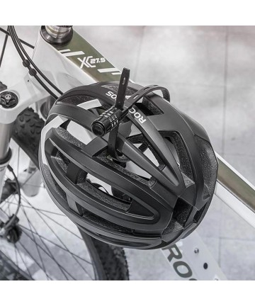 Rockbros 3240001001 bicycle lock for 0.5 m combination - black
