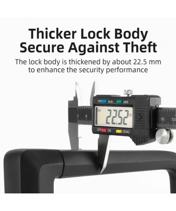 Rockbros RKS626-BK U-lock Bike Lock - Black