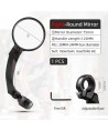 Rockbros 26210001004 Rearview Right Bicycle Mirror - Black