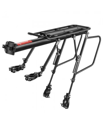 Rockbros 33210004001 bicycle rack with shelf - black