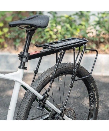 Rockbros 33210004001 bicycle rack with shelf - black