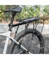 Rockbros 33210004001 bicycle rack with shelf - black