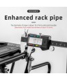 Rockbros 33210004001 bicycle rack with shelf - black