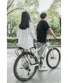 Rockbros 33210004001 bicycle rack with shelf - black