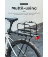 Rockbros 33210004001 bicycle rack with shelf - black