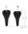 Rockbros LF047-S silicone gel bicycle seat cover size M - black