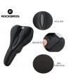 Rockbros LF047-S silicone gel bicycle seat cover size M - black
