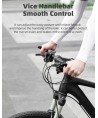 Rockbros BT1007B Bicycle Holder Set with Horns - Black