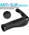 Rockbros BT1007B Bicycle Holder Set with Horns - Black