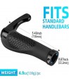 Rockbros BT1007B Bicycle Holder Set with Horns - Black