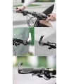 Rockbros BT1007W Bicycle Holder Set with Horns - White