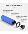 Rockbros BT1001BLBK sponge bicycle handlebar grips - blue and black